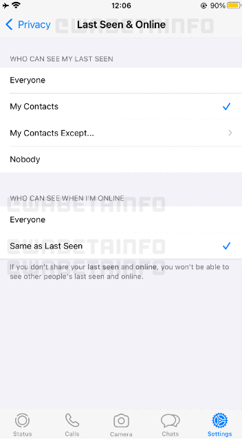 WhatsApp is working on the most basic of privacy features, letting you hide ‘last seen’ status from specific contacts.