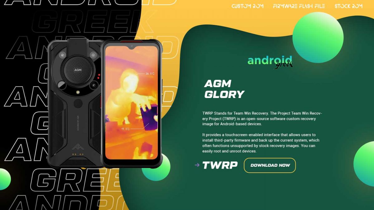 Download AGM Glory Flash File Firmware | Software Update