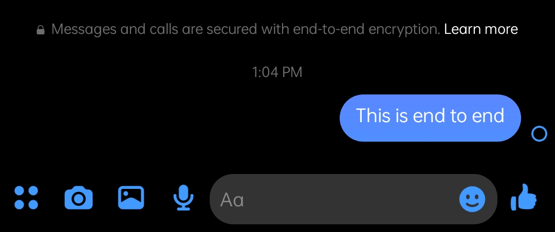 How to enable End-to-end Facebook Messenger Encryptions