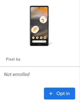 Google Pixel 6a picks up its first Android 13 beta