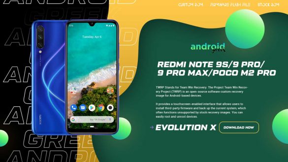 Download Android 13 Evolution X 7.1 for Mi A3 (Laurel Sprout)