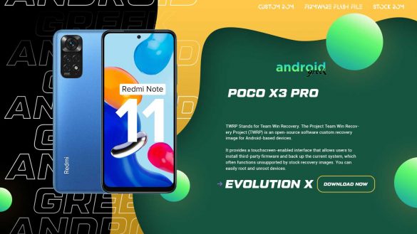 Download Android 13 Evolution X 7.1 for Redmi Note 11 (Spes)