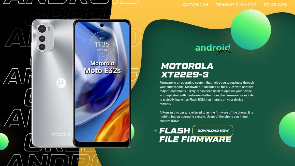 Download Motorola XT2229-3 Flash File Firmware | Software Update