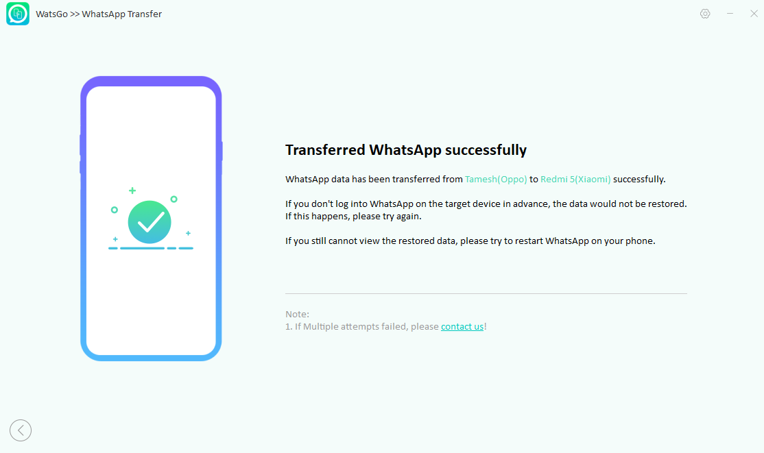 WhatsApp Transfer: Transfer WhatsApp Data Between Android and IOS device