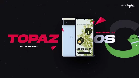 Download Android 13 Paranoid Android Topaz Beta 1 for Google Pixel 6 (oriole)