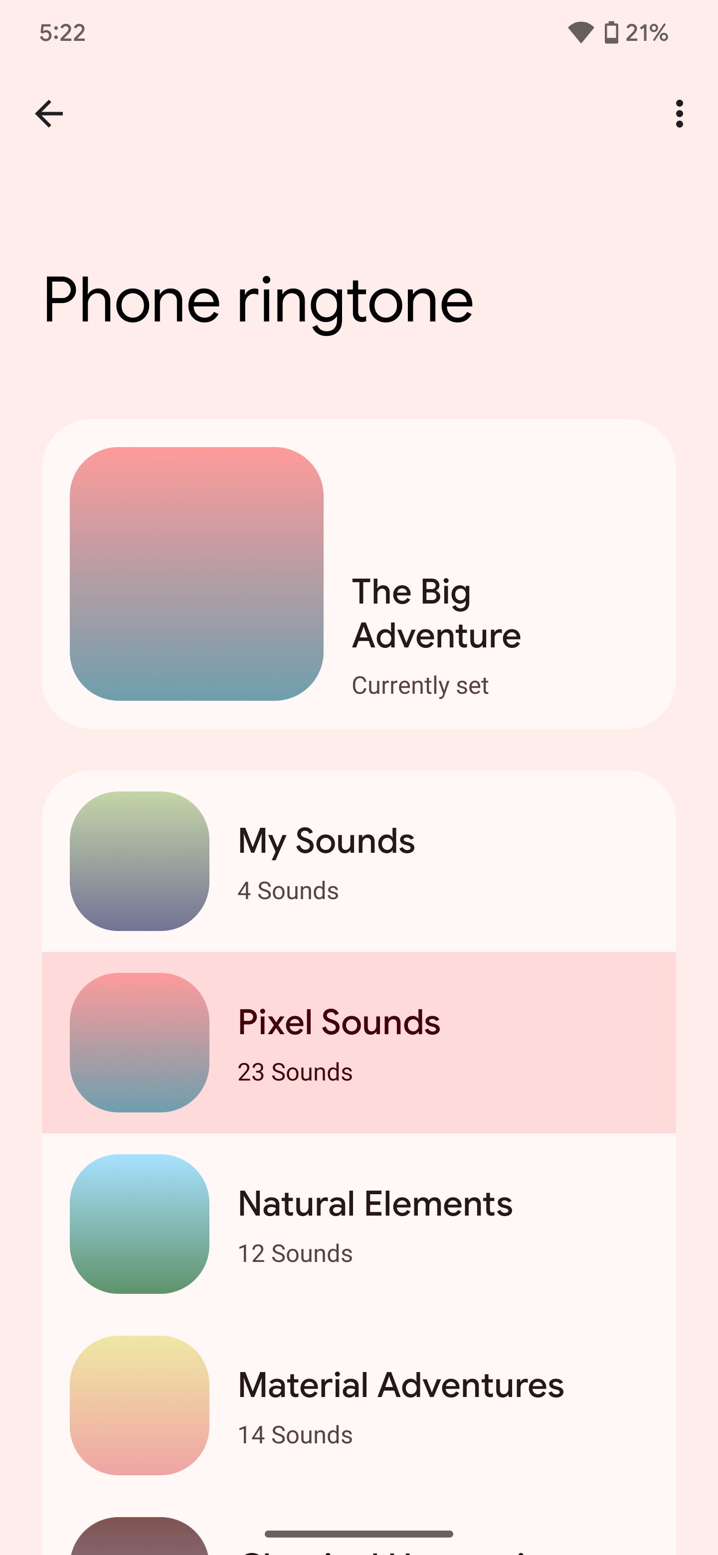 Pixel 7 ‘Natural Elements’ ringtones arrive for all Pixels via Sounds app update
