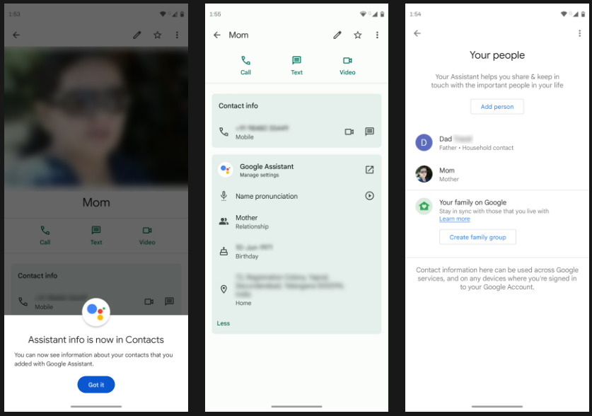Hey Google, "Call my Girlfriend" feature is coming to the Google Contacts app.
