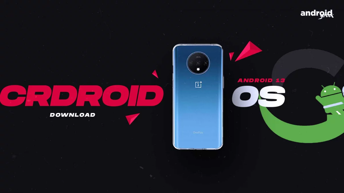 Downloads Android 13 crDroid 9.0 for OnePlus 7T (hotdogb)