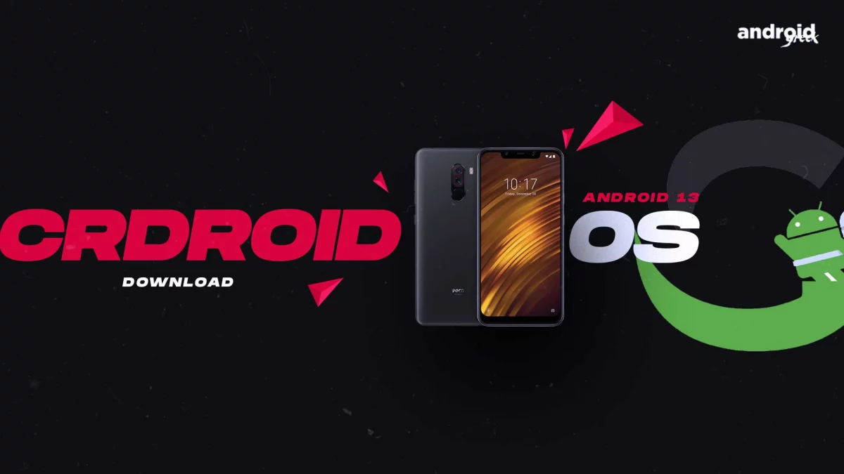 Downloads Android 13 crDroid 9.0 for Pocophone F1 (beryllium)