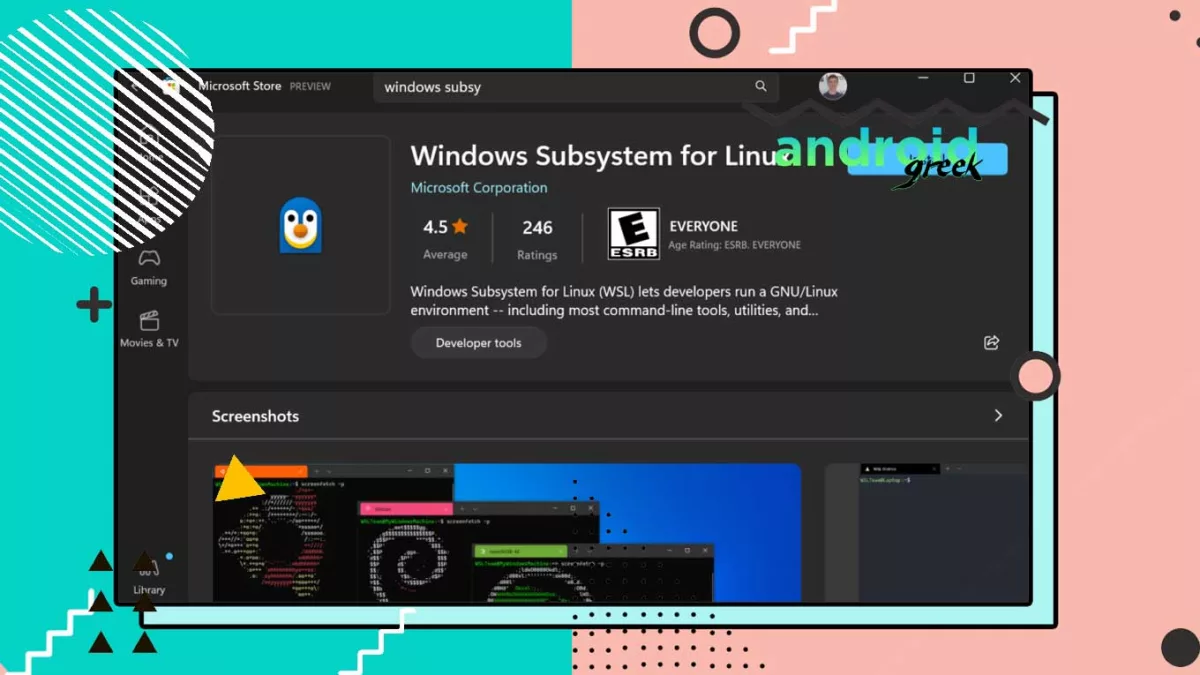 Microsoft Store now offers Windows Subsystem for Linux on Windows 10/11