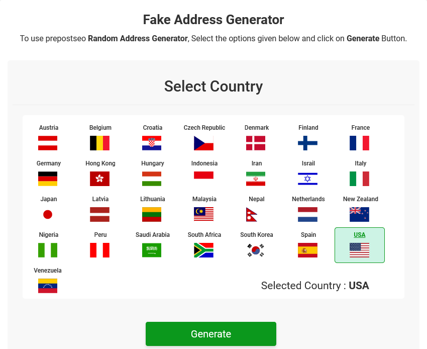 Best Fake Address Generator For Manipulating Gaming Profiles