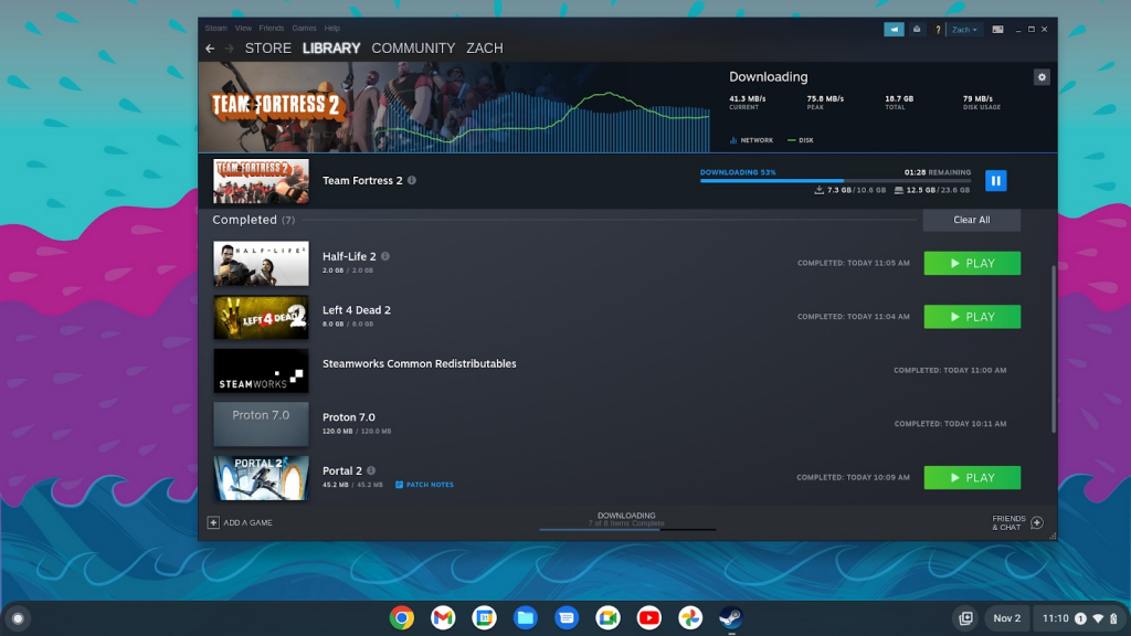 Steam on ChromeOS Beta, with many more Chromebooks supported, brings improved performance, adds AMD support, and more