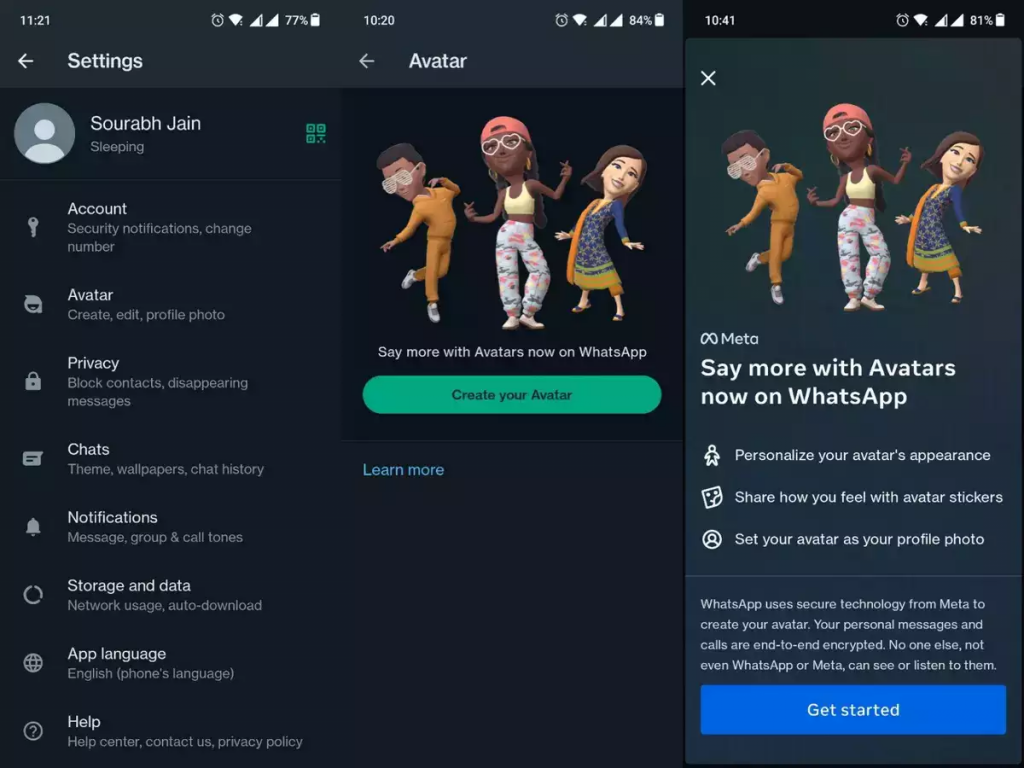 How to use the avatar stickers on WhatsApp on Android: What is it, and how to create your avatar?