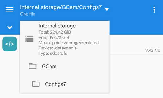 How to use XML Config in GCam 