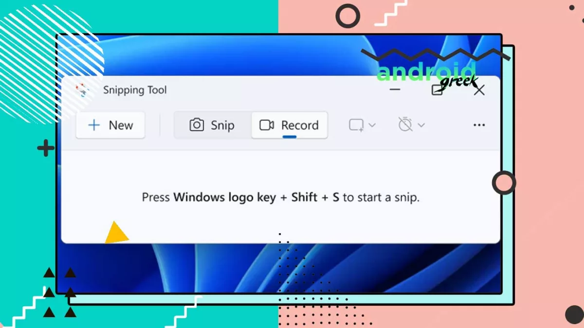 Microsoft Rolls Out Windows 11 Update with New Screen Recording Feature in Snipping Tool