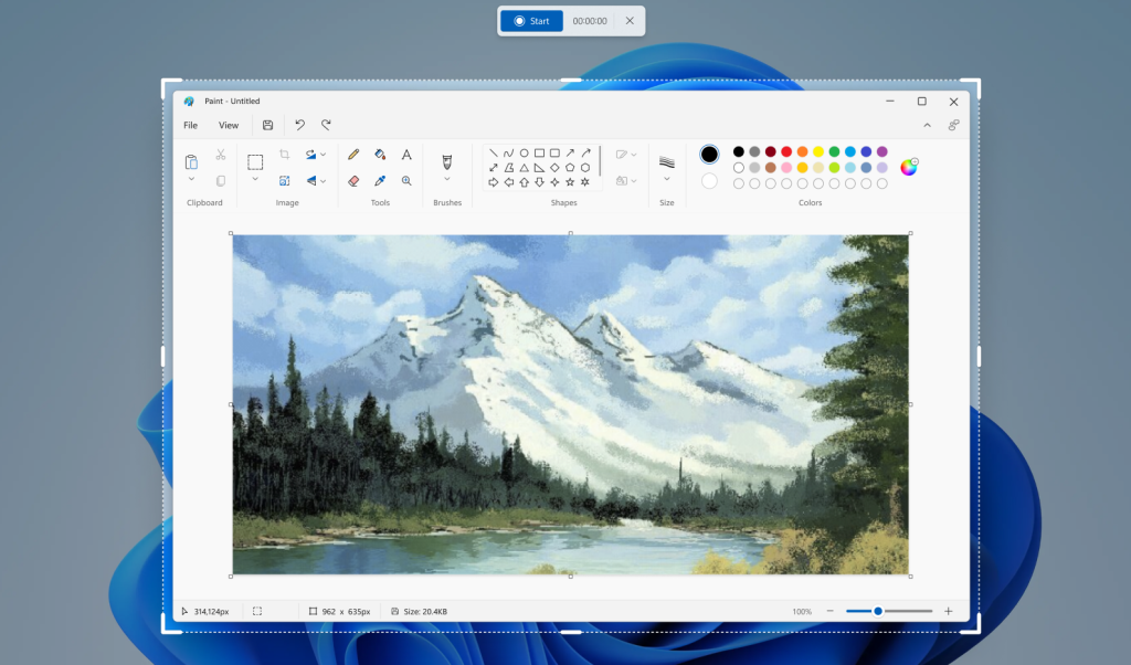 Microsoft Rolls Out Windows 11 Update with New Screen Recording Feature in Snipping Tool