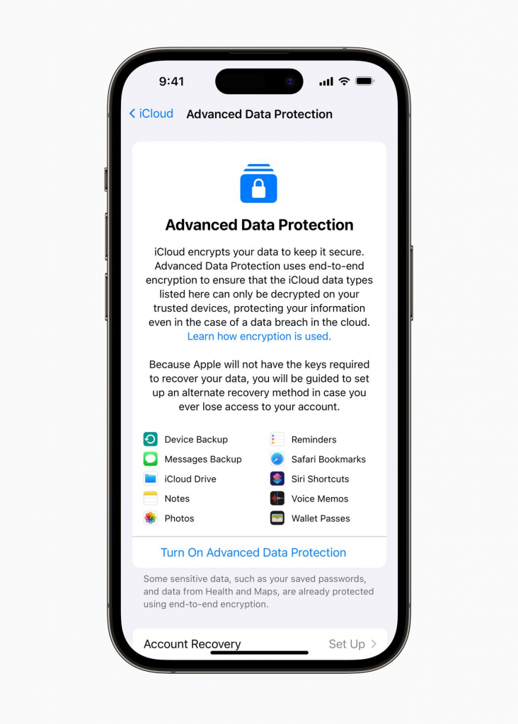 Protect Your Personal Information with Advanced Data Protection for iCloud Backups