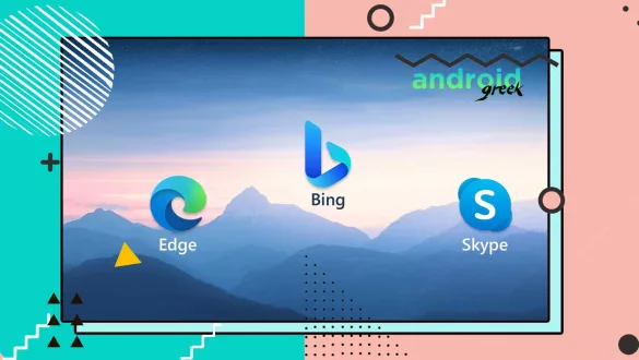 Microsoft's new Bing is now available on mobile with Edge, Bing, and Skype.