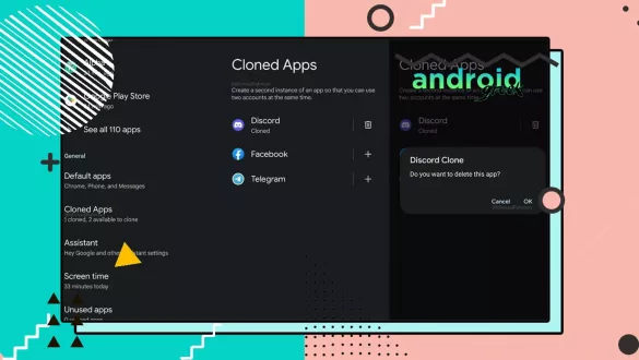 Native clone app functionality was incorporated into Android 14, facilitating the simultaneous utilization of two accounts.