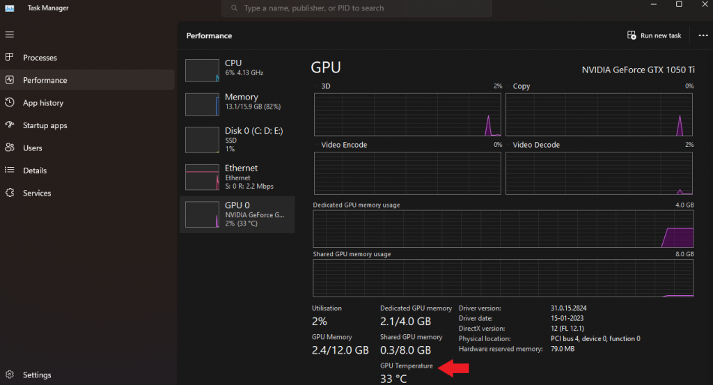 How to Check Your GPU Temperature on Windows 11