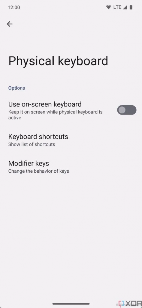 Android 14 Devices now better support Keyboards with touchpad gestures and remapping.