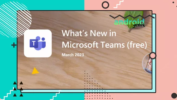 Microsoft Teams (free) has been updated with a new feature. Try it now to make sure you don't miss anything.