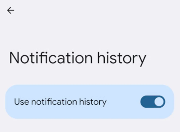 How to Enable Android Notification History on Samsung One UI 5