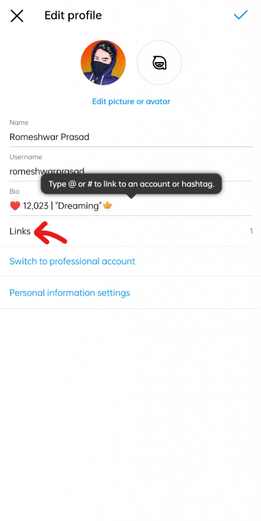 Instagram now allows up to 5 "links in bio". Here's how to add them.