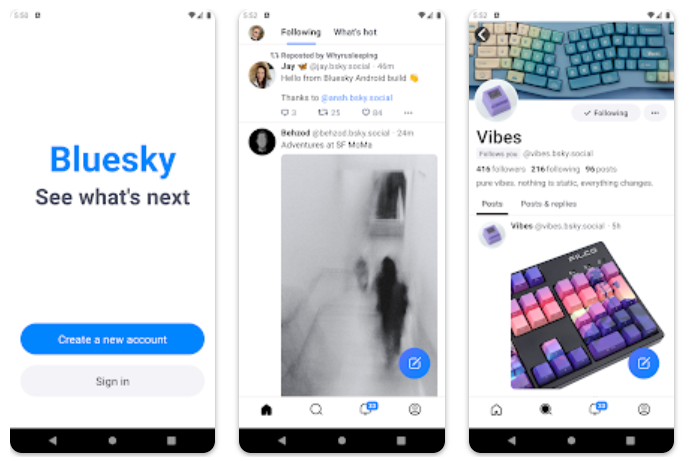 Jack Dorsey's Bluesky, a decentralized Twitter alternative, has launched on Android as an invite-only platform.