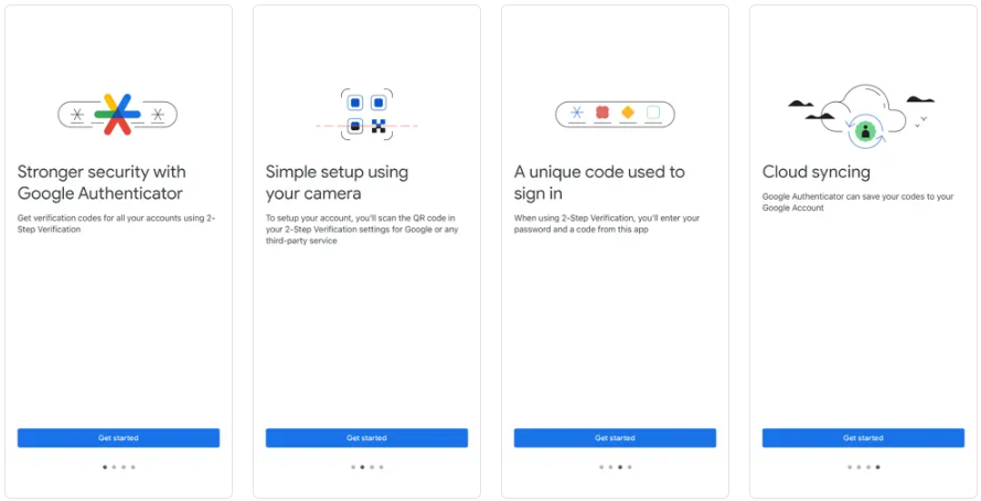 Google's new Authenticator app includes a backup feature for 2FA codes via Google Account and a new icon.