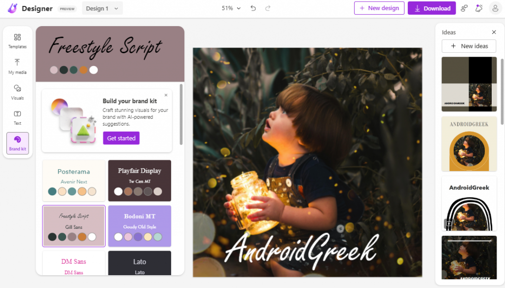 Microsoft's AI-powered Designer now includes new AI graphic design and social content features that rival Canva. It is available for preview to anyone who wants to try it out.