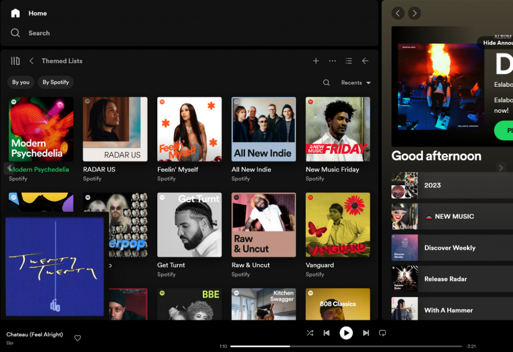 Spotify is rolling out a redesigned Mac app with a new Your Library sidebar.
