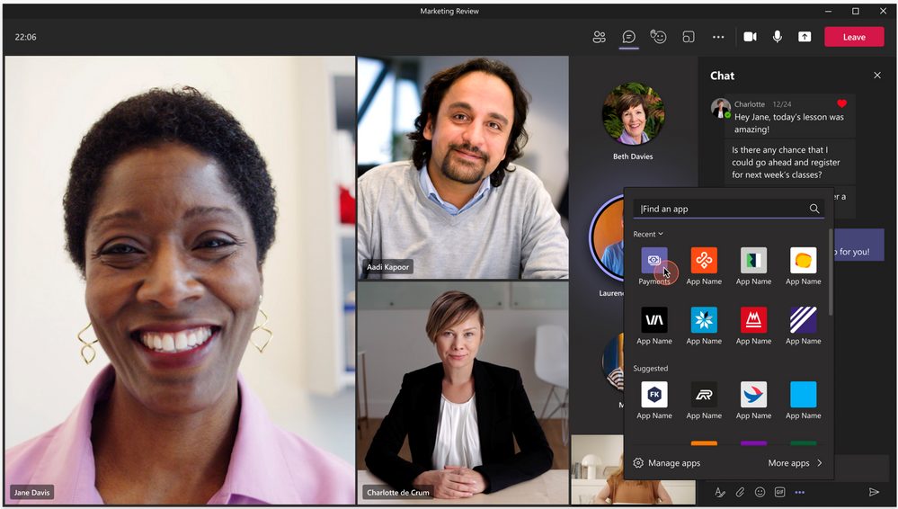 Microsoft Teams has launched a new app called Teams Payments, which allows small businesses to charge for virtual meetings, webinars, and appointments.