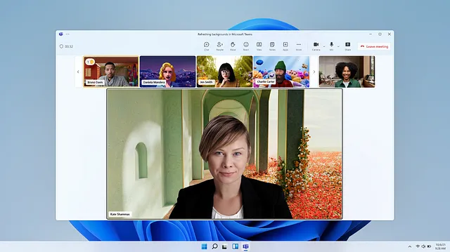 Microsoft Teams has animated backgrounds for meetings, going beyond just pretty pictures.