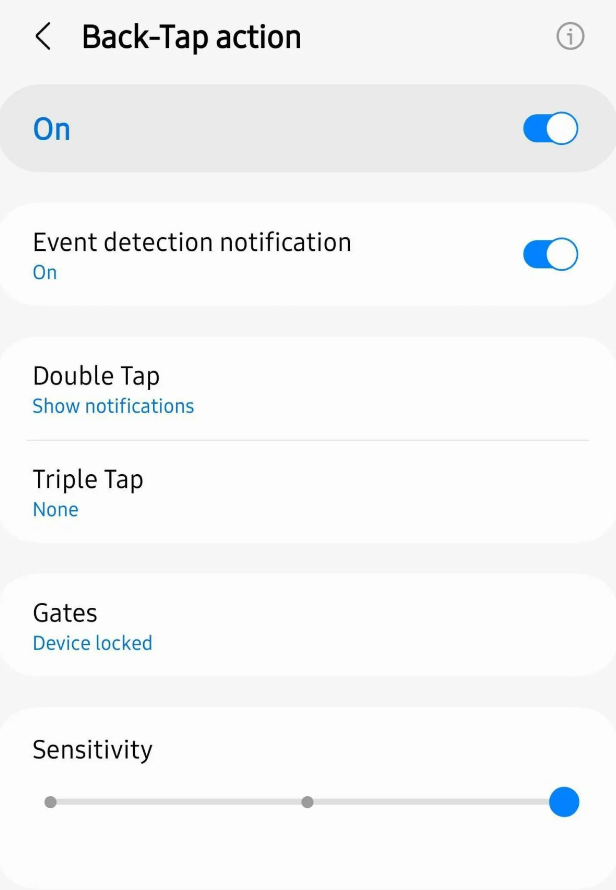 New Samsung RegiStar update enhances Back tap function with modes and Routines integration.