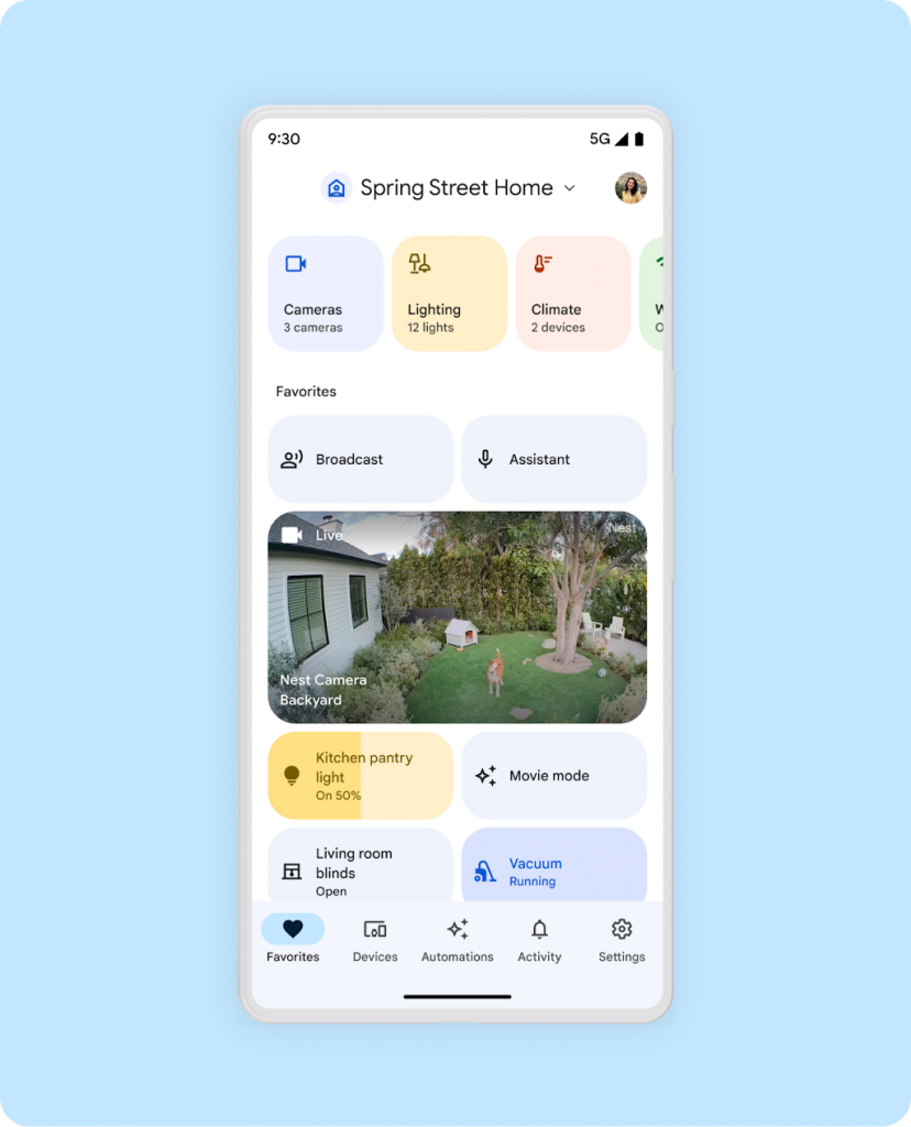 Redesigned Google Home app begins rolling out to all Android users. Here's a guide on how to reorder and edit your favorite devices.