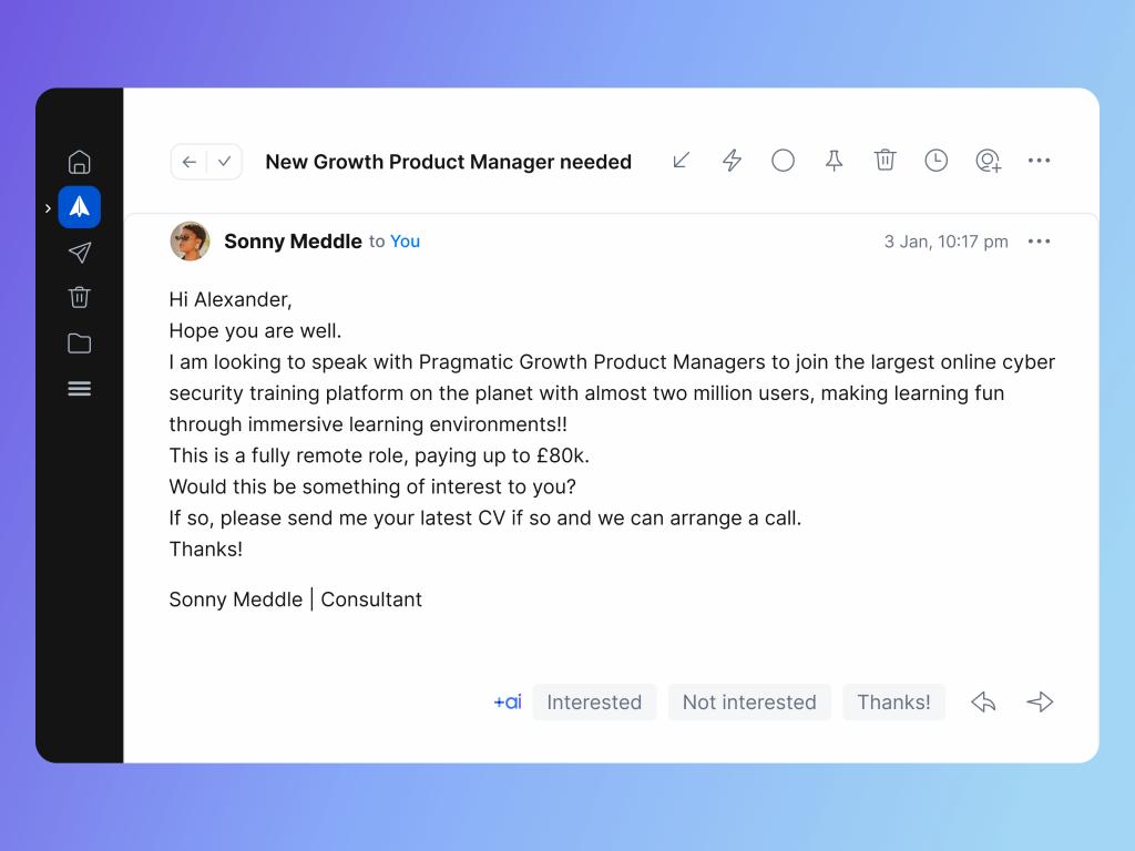 Spark email announcement + AI mail assistant, using Generative AI to write better emails faster.