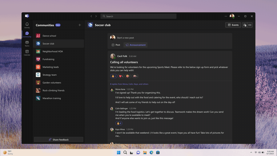 Microsoft Teams has rolled out a new update with community support, Discord-like communities, an AI art tool, and GroupMe integration.