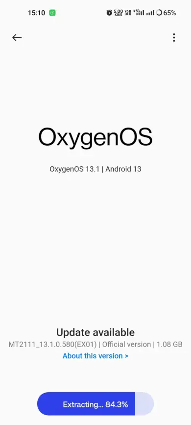 OxygenOS 13.1 was updated to June 2023 with many bugs.