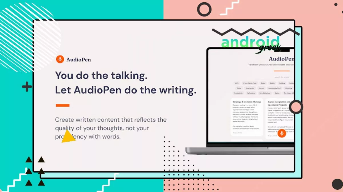 What is AudioPen, and how to use it to convert voice into notes?