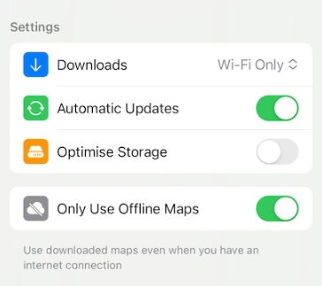 Download Offline Maps on Apple Maps on iOS 17