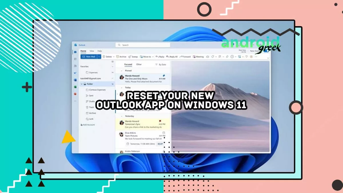 How to Reset Your New Outlook App