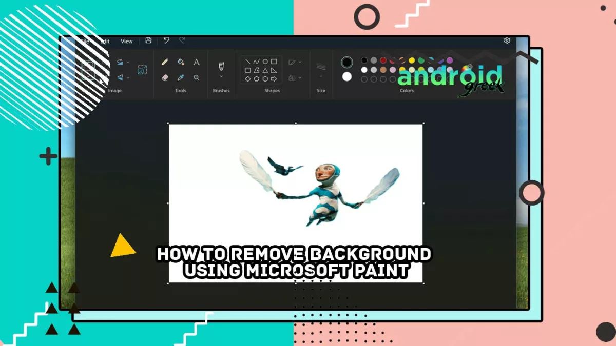 How to Remove Background Using Microsoft Paint