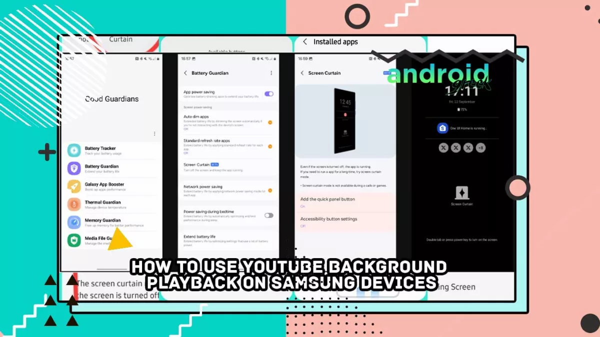 How to Use YouTube Background Playback on Samsung Devices