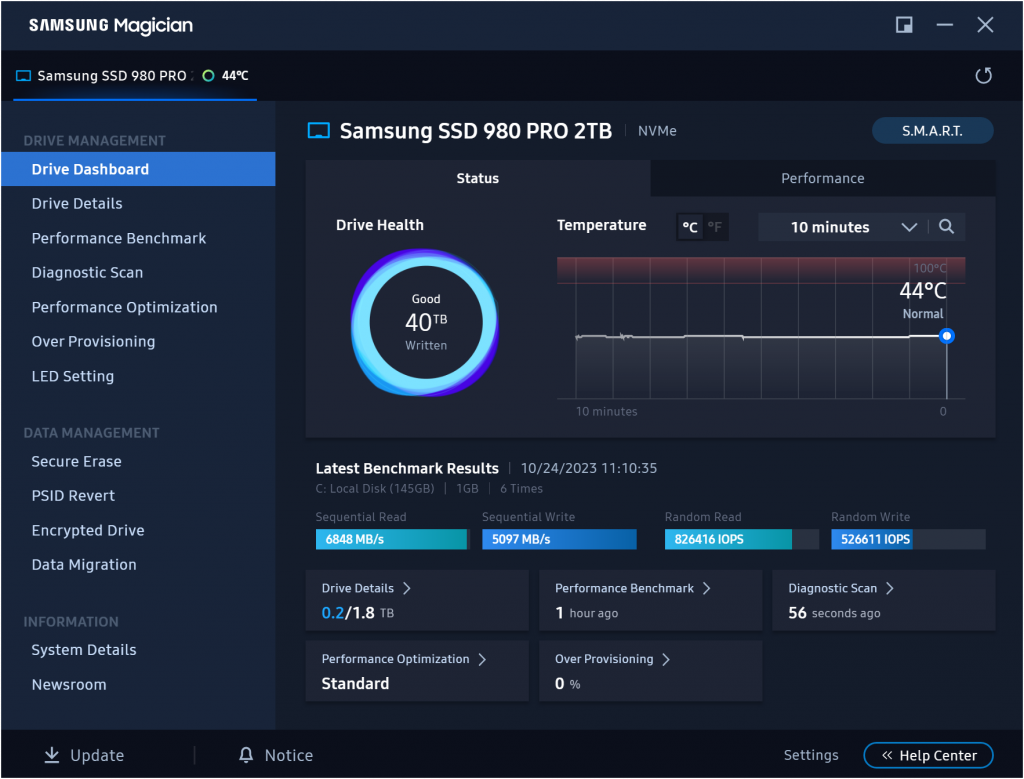 Samsung Magician 8.0 Storage Management for Android, Windows, and MacOS | Download